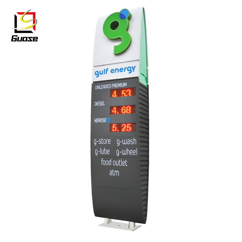 LED Gas Price Changer Manufacturer Advision LED Signs